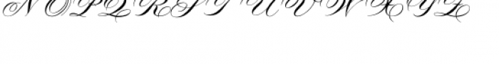 Tryst Monogram Font LOWERCASE