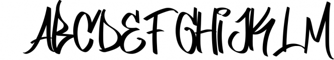 Tratags - Urban Tagging Graffiti Font Font LOWERCASE