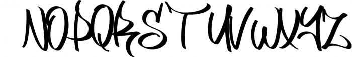 Tratags - Urban Tagging Graffiti Font Font LOWERCASE