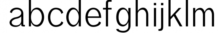 Treyton Sans Serif Font Family 1 Font LOWERCASE