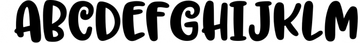 Trillian - 1 fun font, 3 heights! Font UPPERCASE