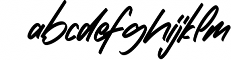Triple Shots Handwritten Font Font LOWERCASE