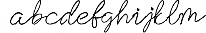 Tristyn Signature Typeface 1 Font LOWERCASE