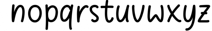 Trostie Love - Handwritten Font Font LOWERCASE
