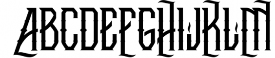 Trowing Axes 1 Font UPPERCASE