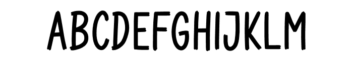 TRICK OR TREAT Font LOWERCASE