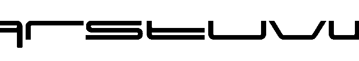 TRIMOD Font LOWERCASE