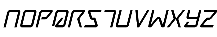 Tracer Bold Italic Font LOWERCASE