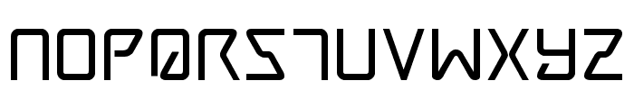 Tracer Bold Font LOWERCASE