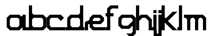 Trackmania Font LOWERCASE