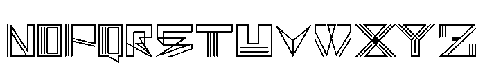 Tracksion Font UPPERCASE