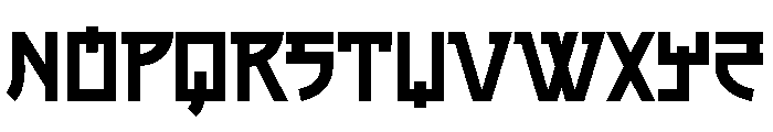 Traditional Regular Font LOWERCASE