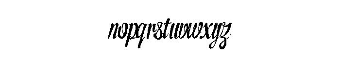 TragicPrequel Font LOWERCASE
