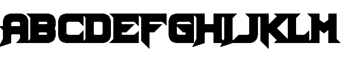 Tragicastle Font UPPERCASE