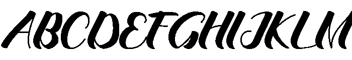 Tranquillo Font UPPERCASE