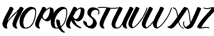 Tranquillo Font UPPERCASE