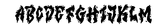 Trash Haunted DEMO FONT