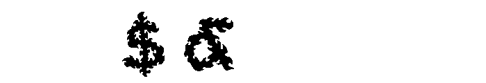 Trash Kroak DEMO Font OTHER CHARS