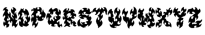 Trash Kroak DEMO Font LOWERCASE