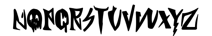 Trash Metal Church Font UPPERCASE