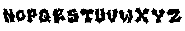 Trash Parcel DEMO Regular Font UPPERCASE