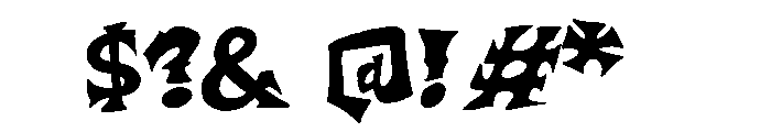 TrashBlightDEMO Font OTHER CHARS