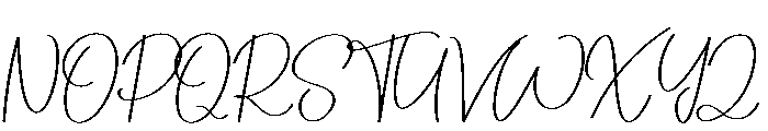 Treatment Font UPPERCASE