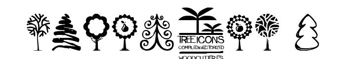 Tree Icons Font OTHER CHARS