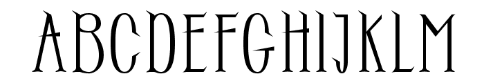 TreeFTR Font UPPERCASE
