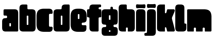 Tregger Font LOWERCASE