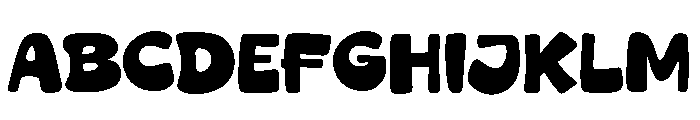 Trend Bold Font UPPERCASE