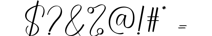 Trending Font OTHER CHARS