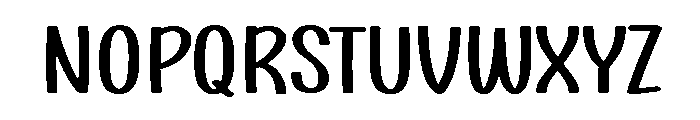 TrendingTopic Font UPPERCASE