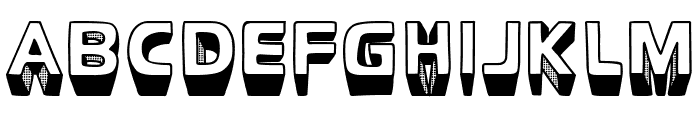 Tres De Extremo Font UPPERCASE