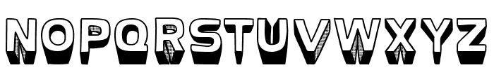 Tres De Extremo Font UPPERCASE