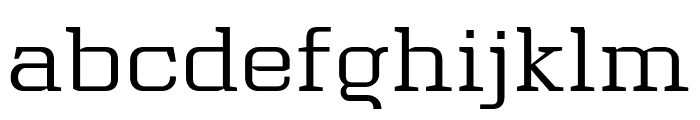 Tretton Serif Regular Font LOWERCASE