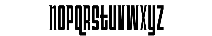 TriacSeventyOne-Regular Font LOWERCASE