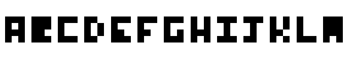 Trial 3x4 Regular Font UPPERCASE