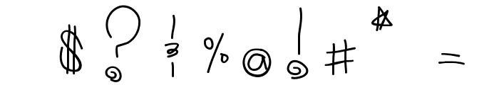 Tribal Font OTHER CHARS