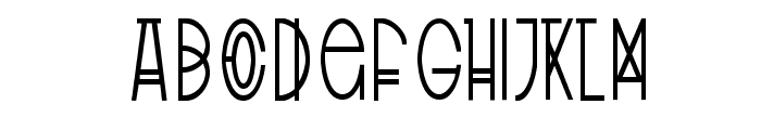 TribalType-Regular Font LOWERCASE
