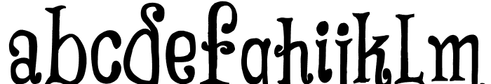 Tricky Hearts Font LOWERCASE