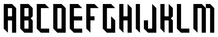 Tricube Regular Font LOWERCASE