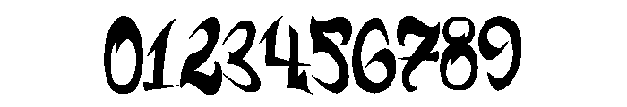 Triffiti Font OTHER CHARS