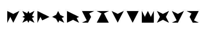 Trifont Font LOWERCASE