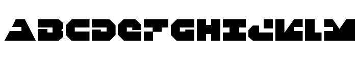 Trigger Man Regular Font UPPERCASE