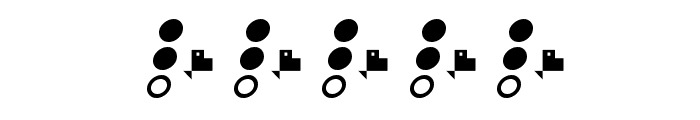 TripletaExtraBold-Italic Font OTHER CHARS