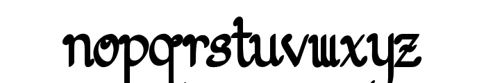 TristanAurellyRegular Font LOWERCASE