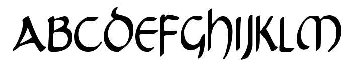 Tristram Condensed Font LOWERCASE