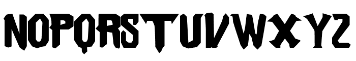 Trollhunters Font UPPERCASE