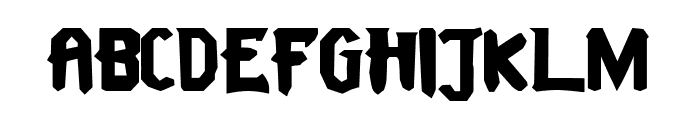 Trollhunters Font LOWERCASE